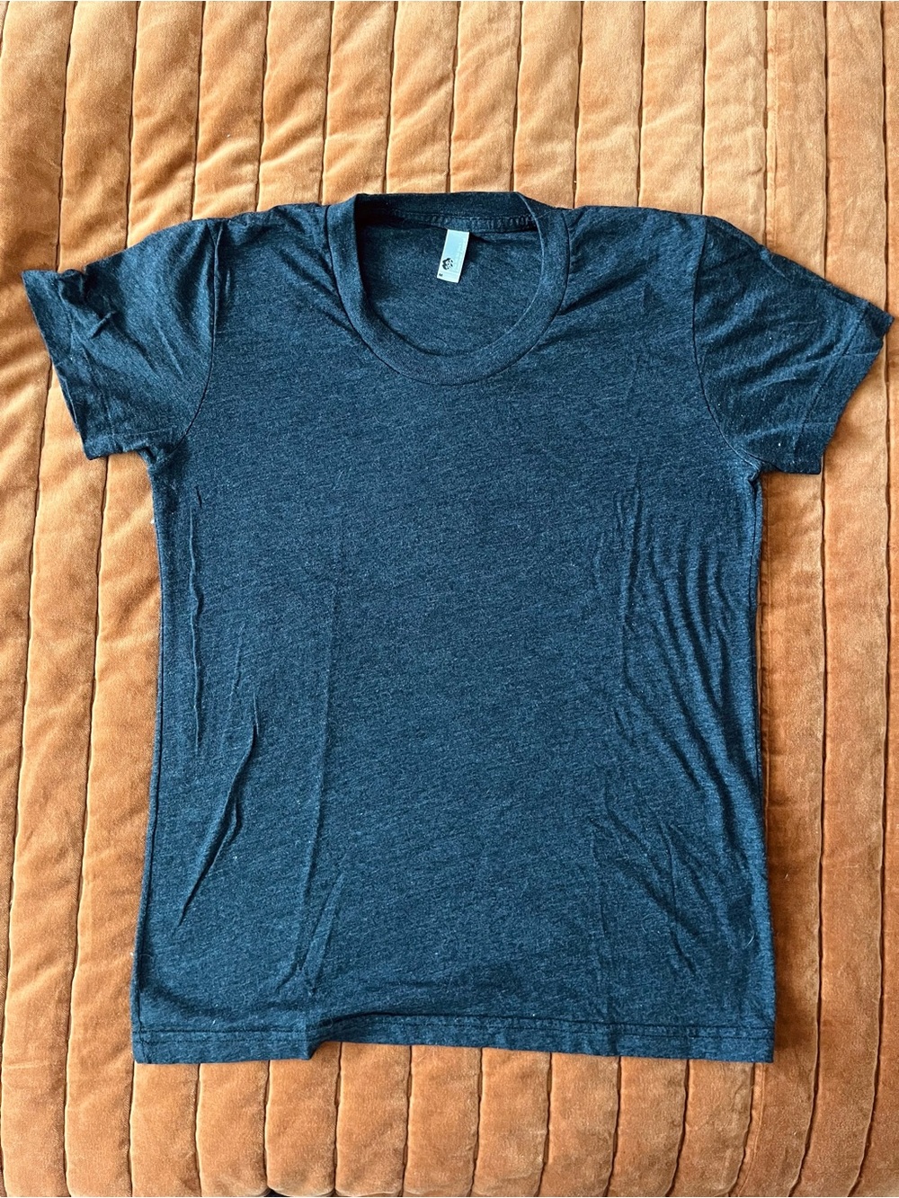 American Apparel The 50 50 shirt heathered charcoal gray